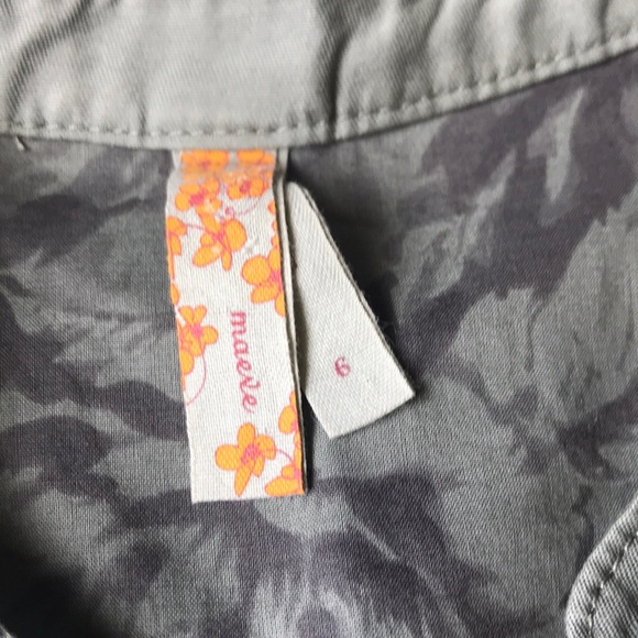 Anthropologie military cargo dress. Size 6 - Picture 4 of 5